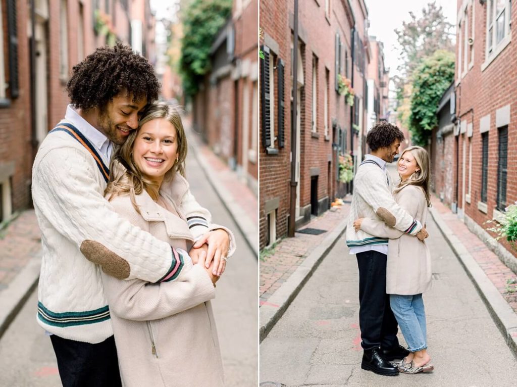 BEACON HILL BOSTON ENGAGEMENT SESSION